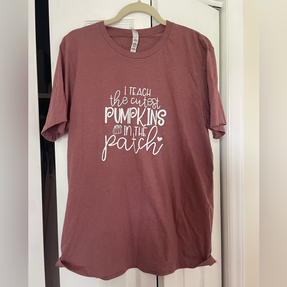 Cute TEACHER Pumpkin Patch Graphic Tee